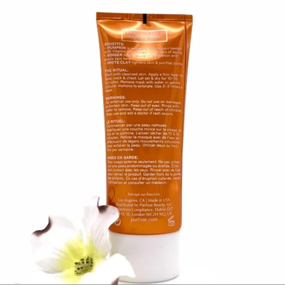 NEW Pürlisse Pumpkin + Ginger Detoxifying Charcoal Mask - Picture 8 of 15